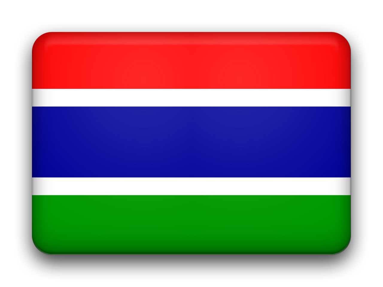 Gambia Flag PNG Free File Download