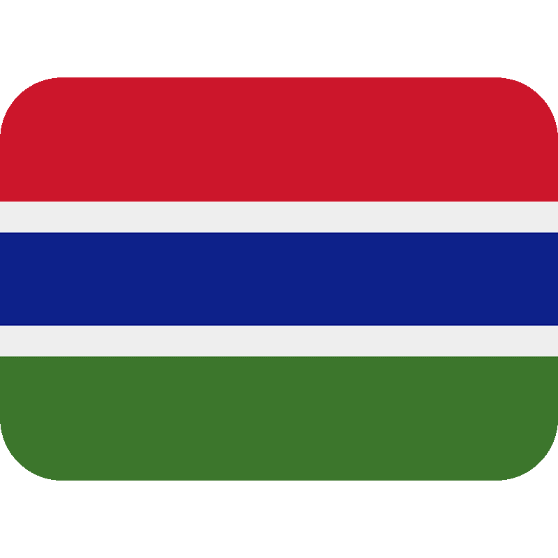 Gambia Flag PNG Photo Image