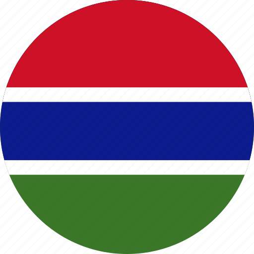 Gambia Flag Transparent File