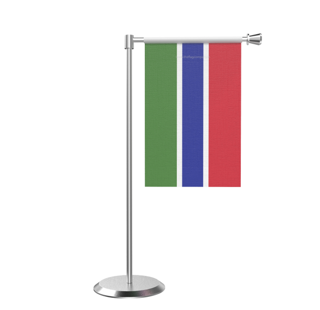 Gambia Flag Transparent Image