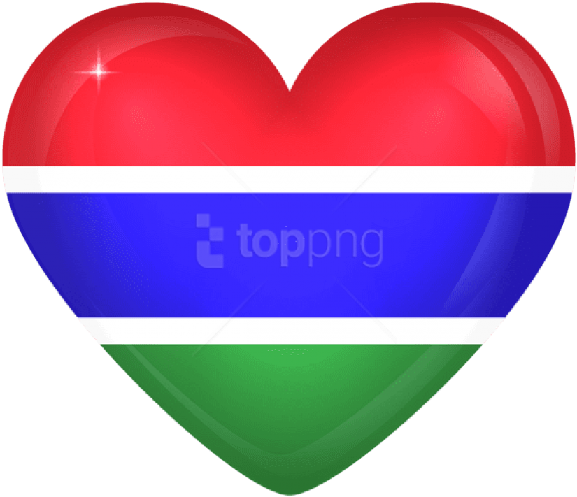Gambia Flag Transparent PNG