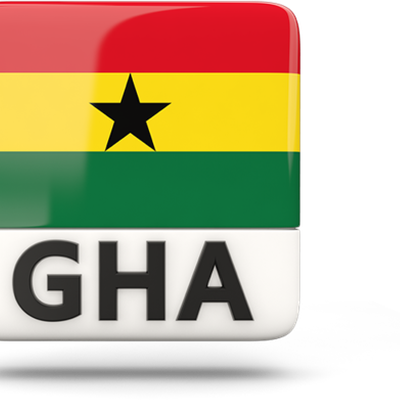 Ghana Flag PNG Background