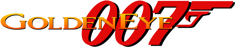 GoldenEye 007 Logo Background PNG Image