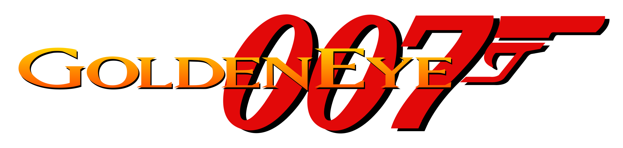 GoldenEye 007 Logo No Background
