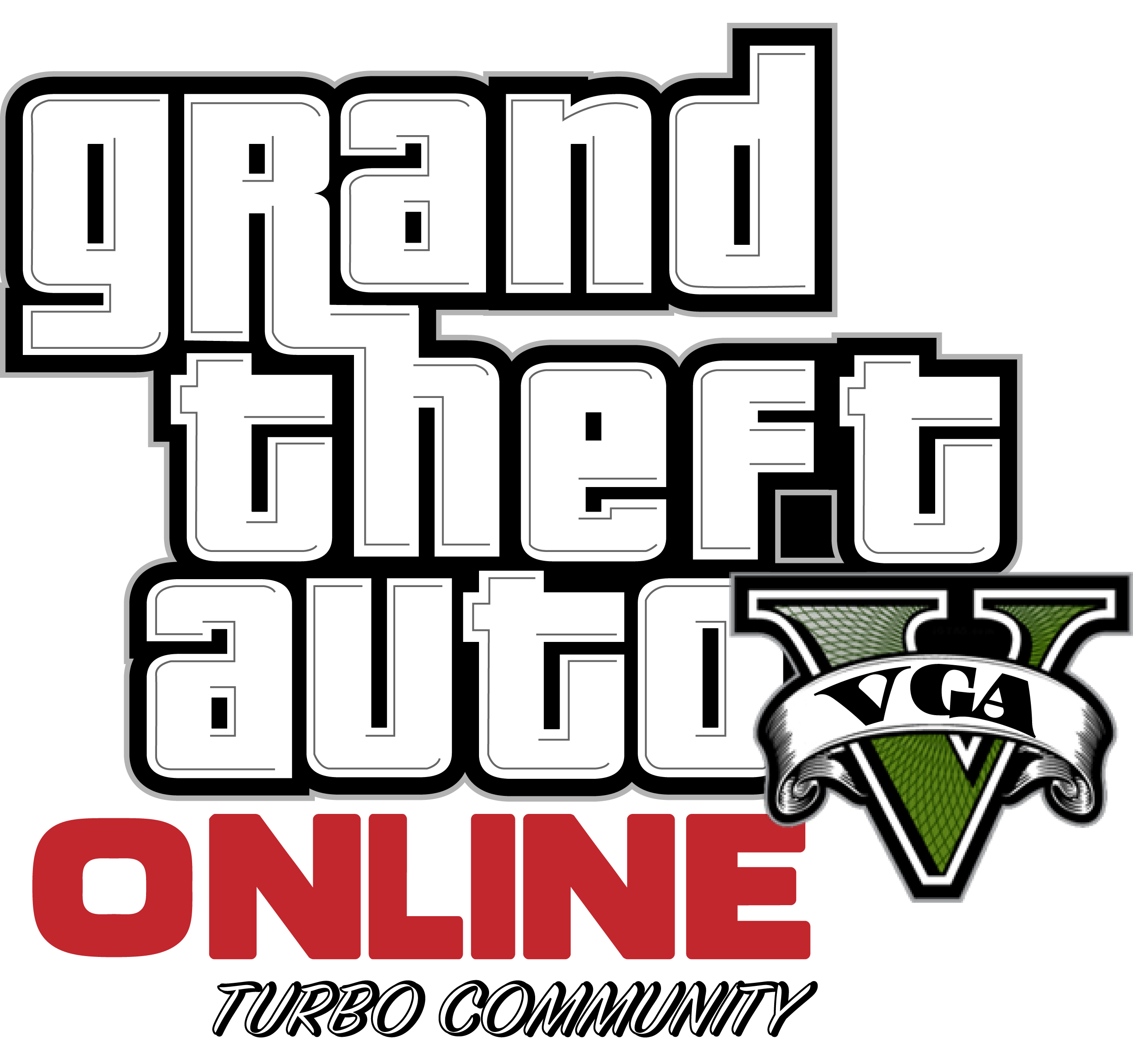 Grand Theft Auto V Logo Background PNG Clip Art
