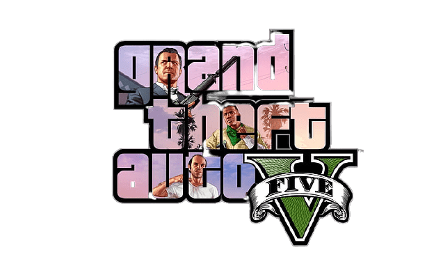 Grand Theft Auto V Logo Clip Art Transparent PNG