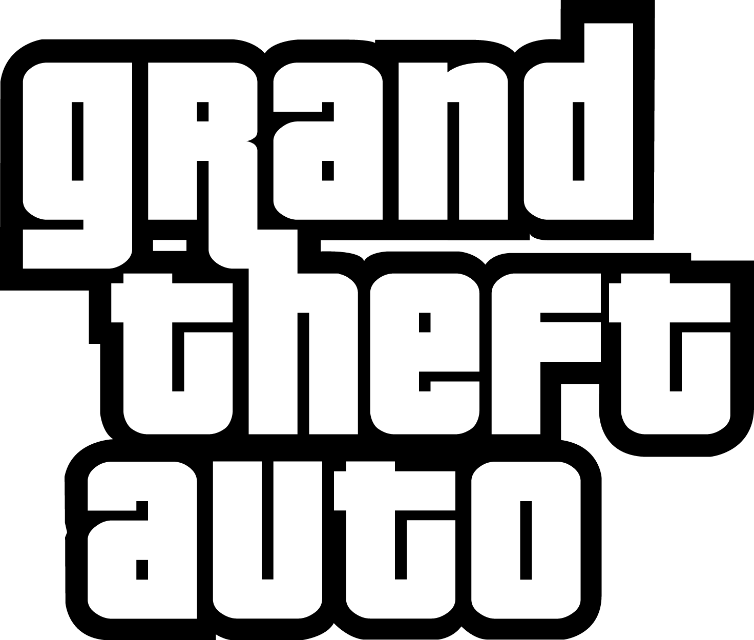Grand Theft Auto V Logo Free PNG Clip Art