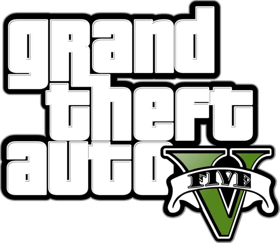 Grand Theft Auto V Logo PNG Background Clip Art