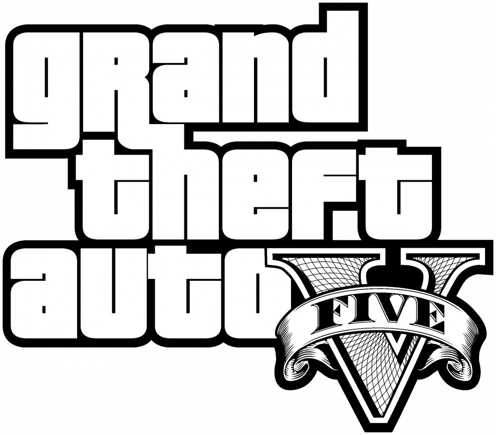 Grand Theft Auto V Logo PNG Free File Download