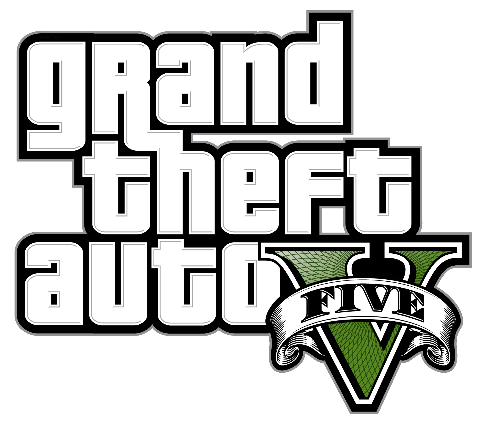 Grand Theft Auto V Logo PNG HD Free File Download