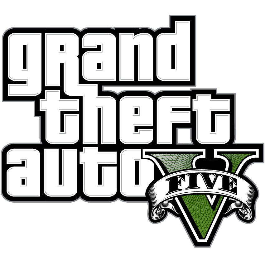 Grand Theft Auto V Logo PNG Pic Background