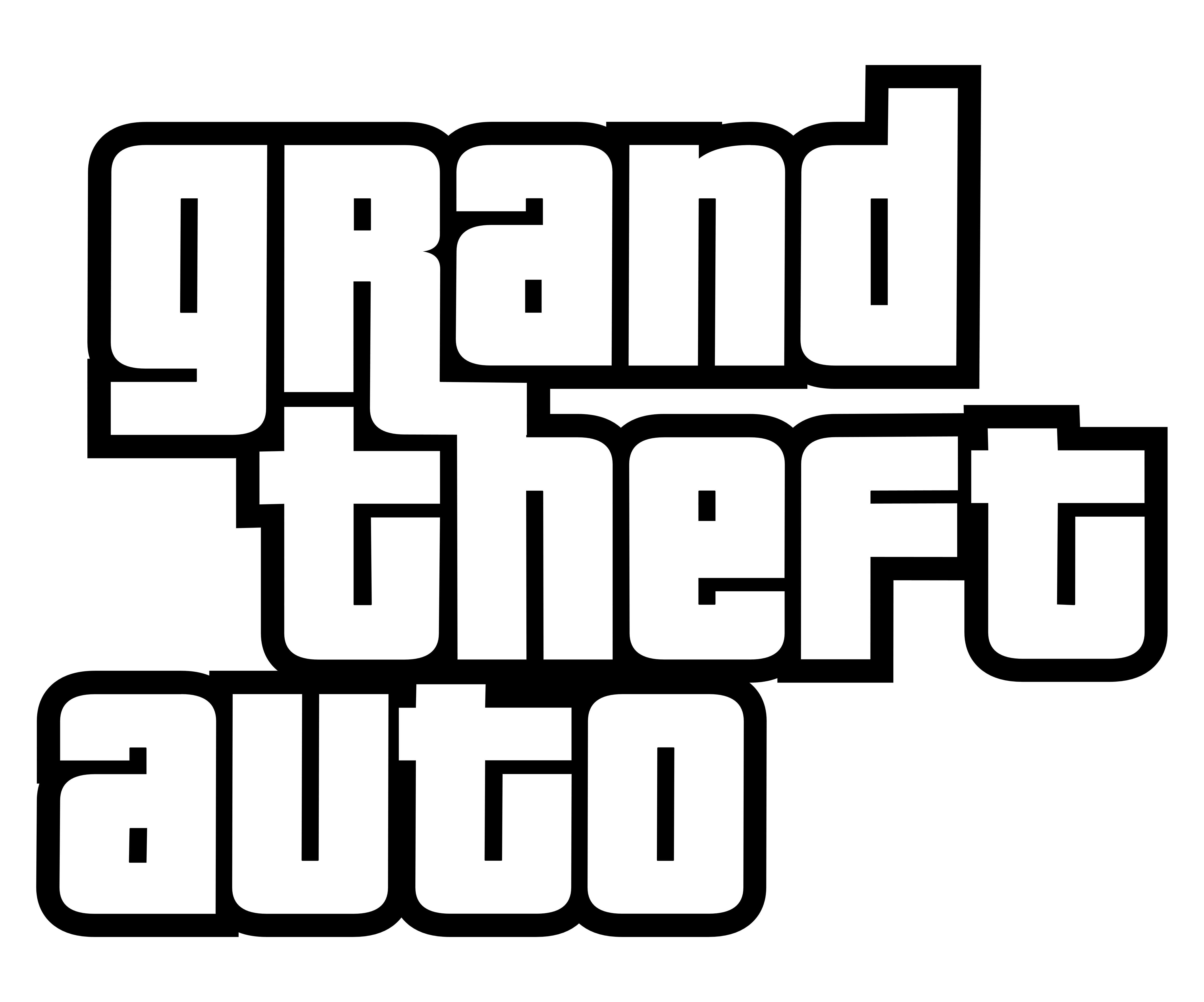 Grand Theft Auto V Logo Transparent Background
