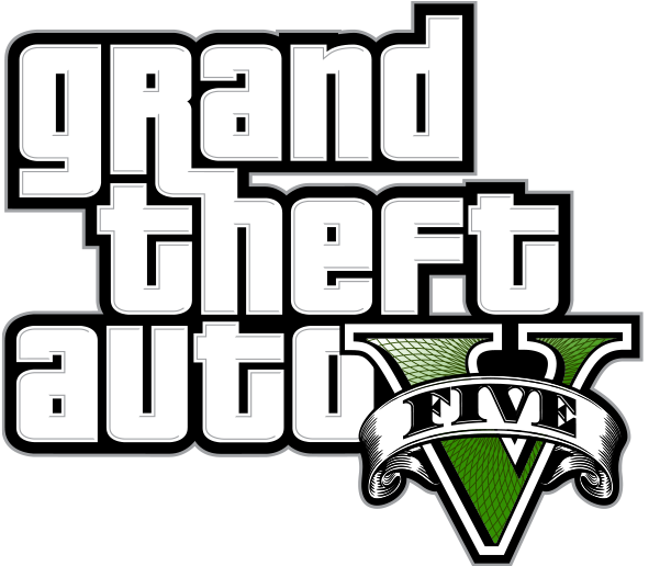 Grand Theft Auto V Logo Transparent File