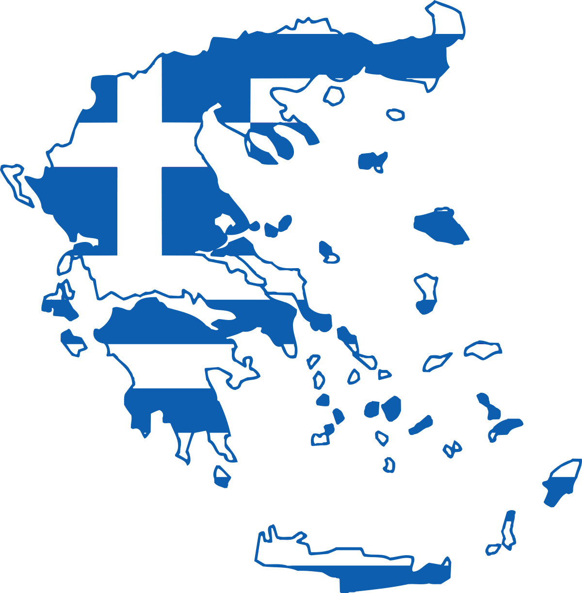 Greece Flag Background PNG Image
