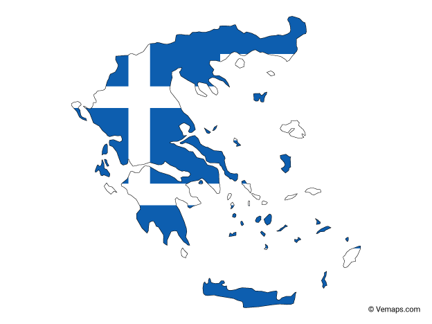 Greece Flag Background PNG