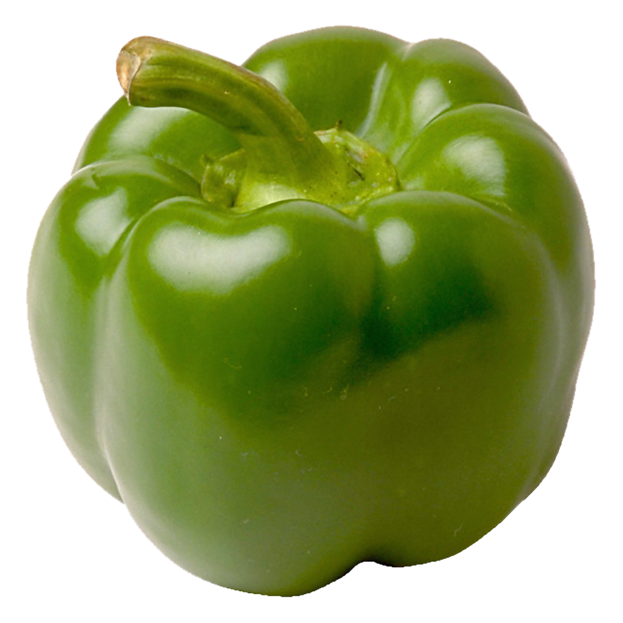 Green Pepper Transparent Image