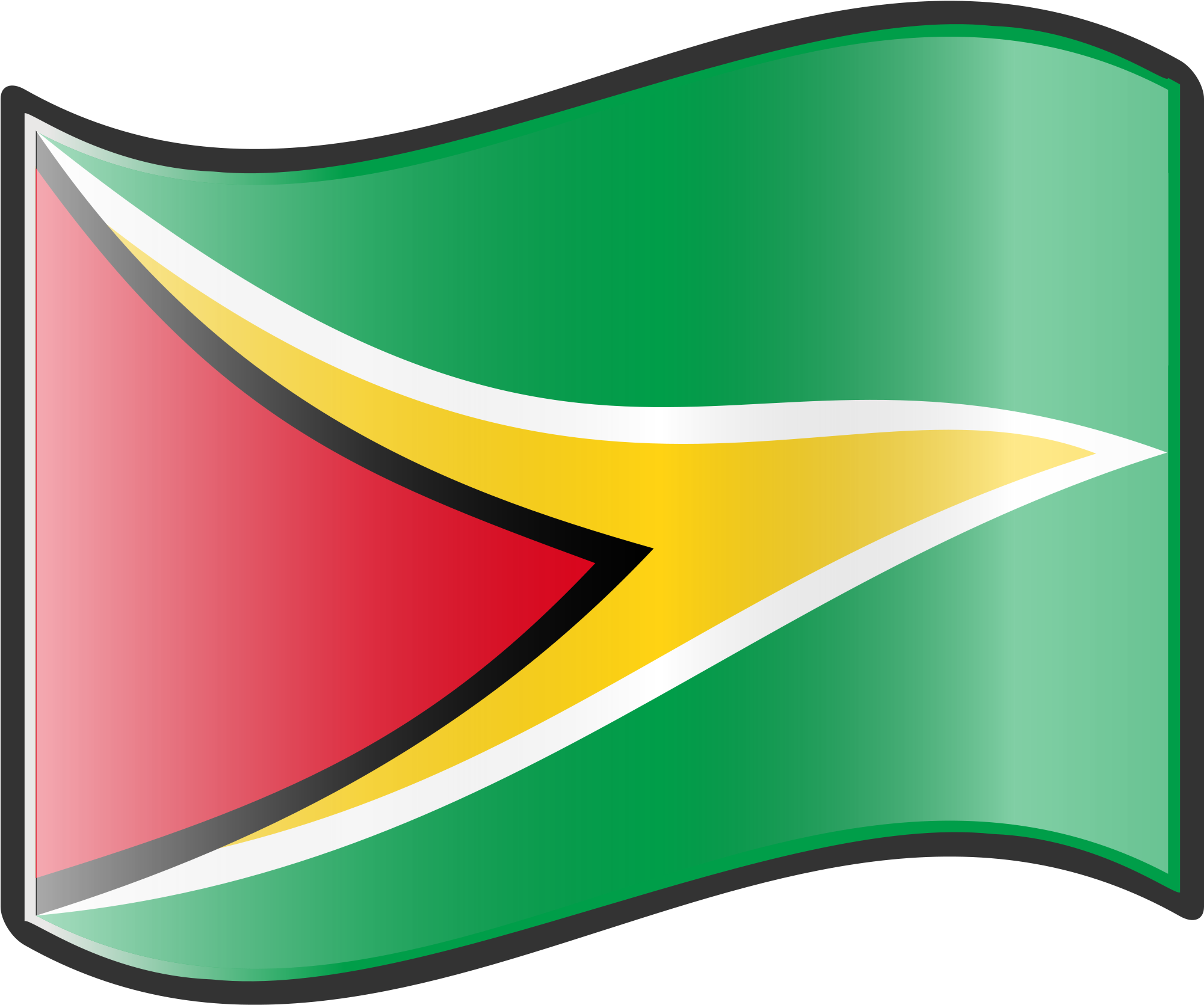 Guyana Flag Transparent File