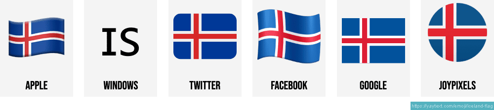 Iceland Flag No Background