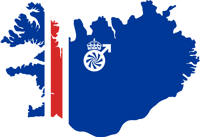 Iceland Flag PNG Clipart Background