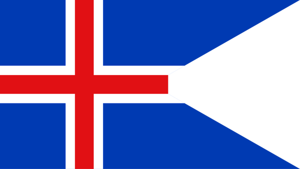 Iceland Flag Transparent PNG