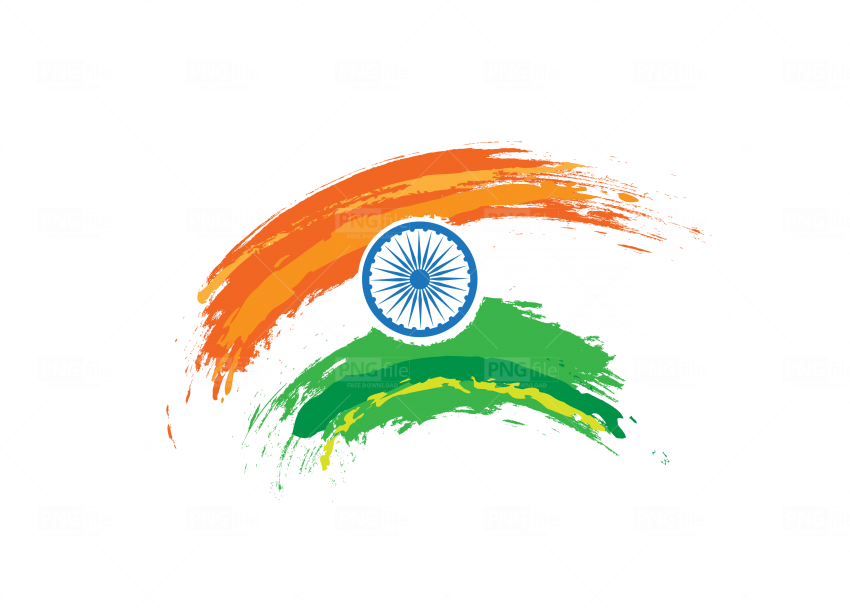 India Flag PNG Free File Download