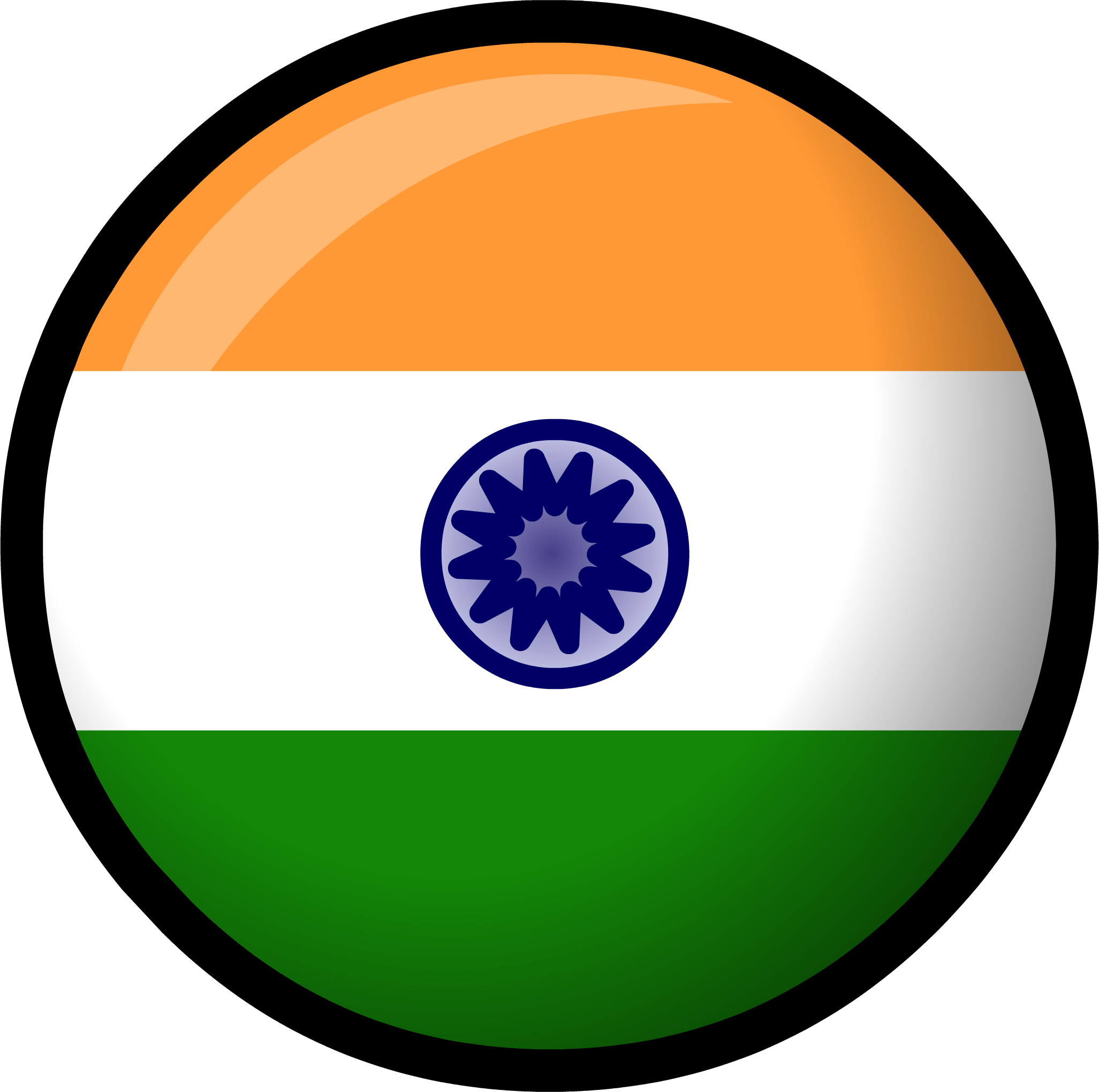 India Flag PNG Photo Image