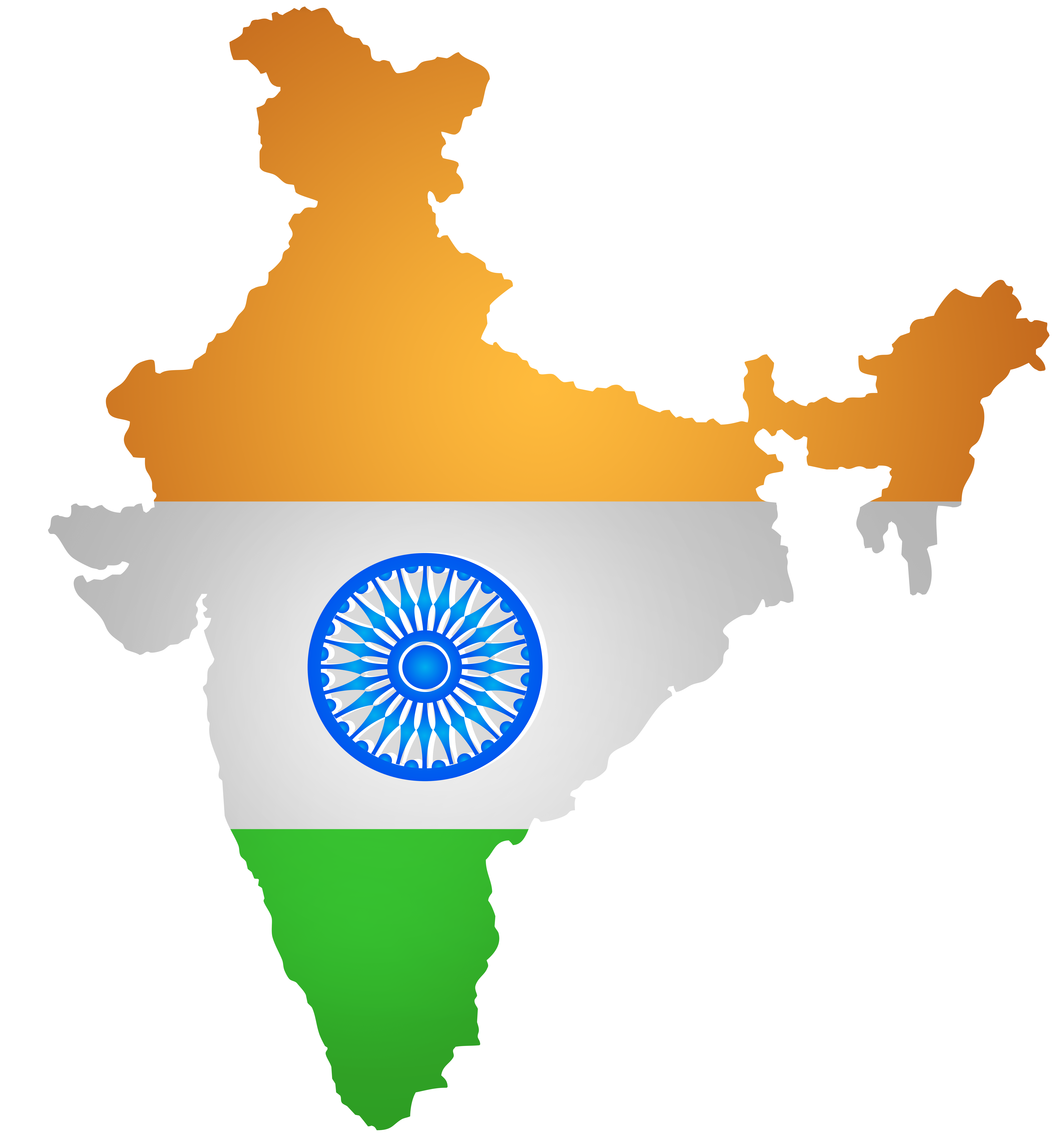 India Flag Transparent Background
