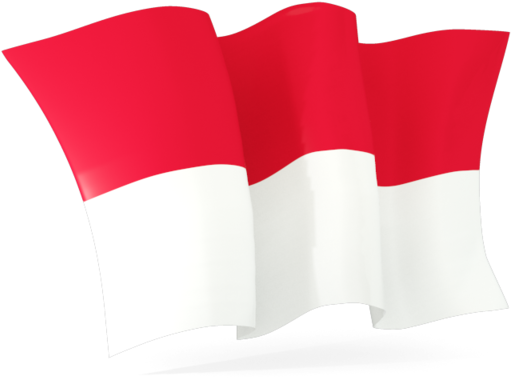 Indonesia Flag Background PNG