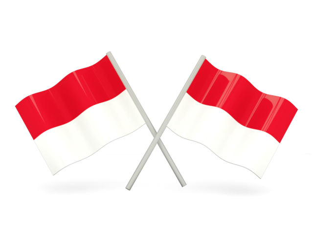 Indonesia Flag PNG Background