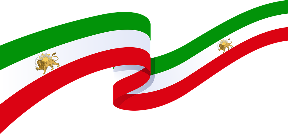 Iran Flag Background PNG