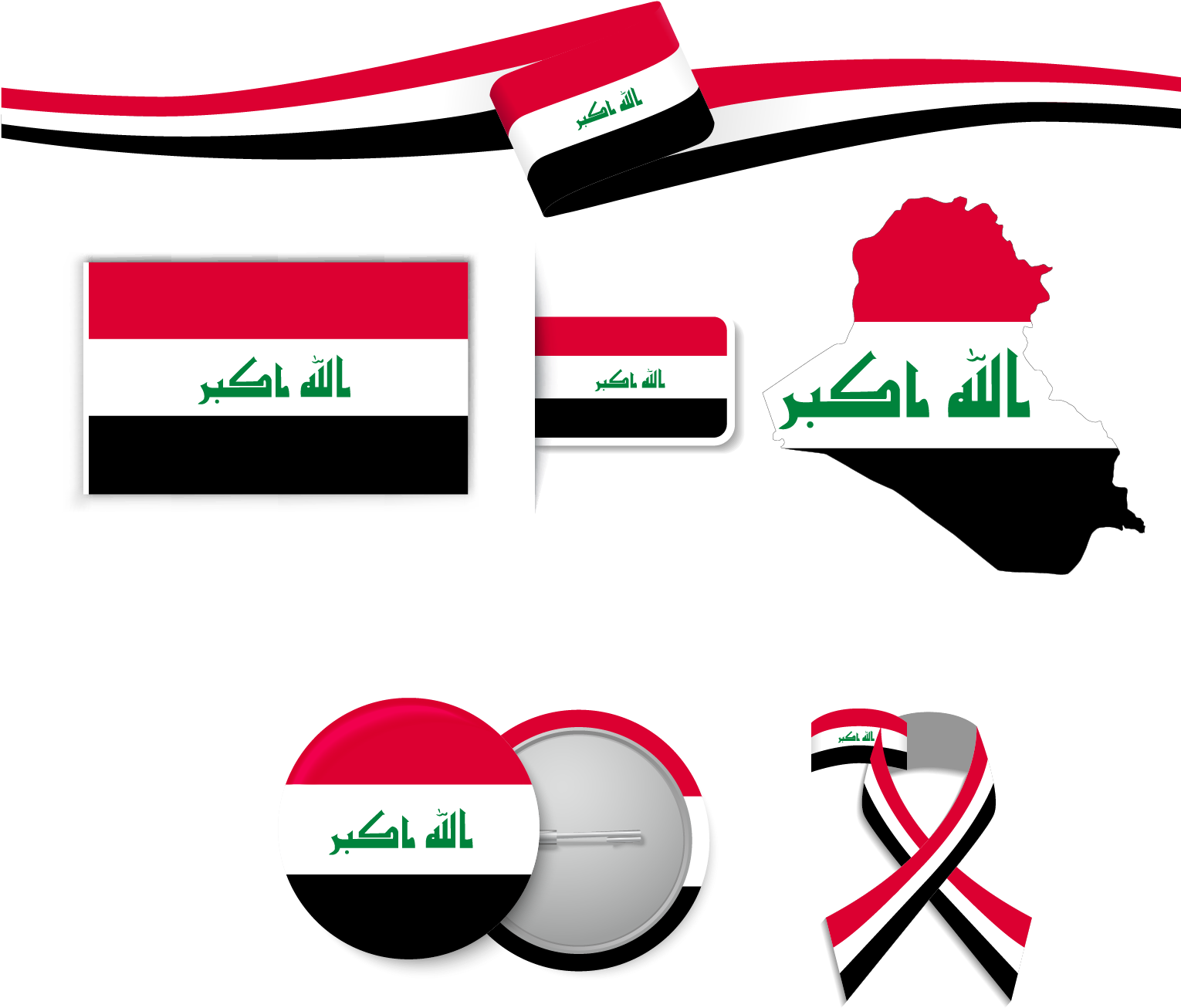 Iraq Flag Transparent Free PNG