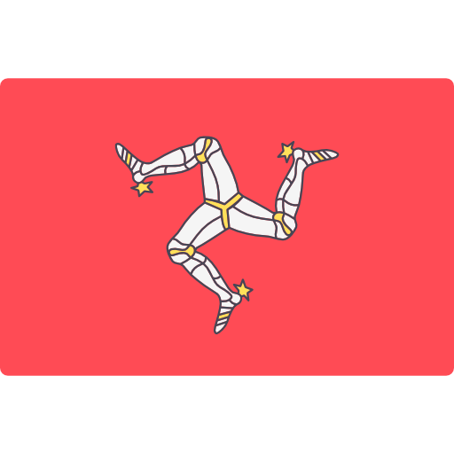 Isle of Man Flag Background PNG Image