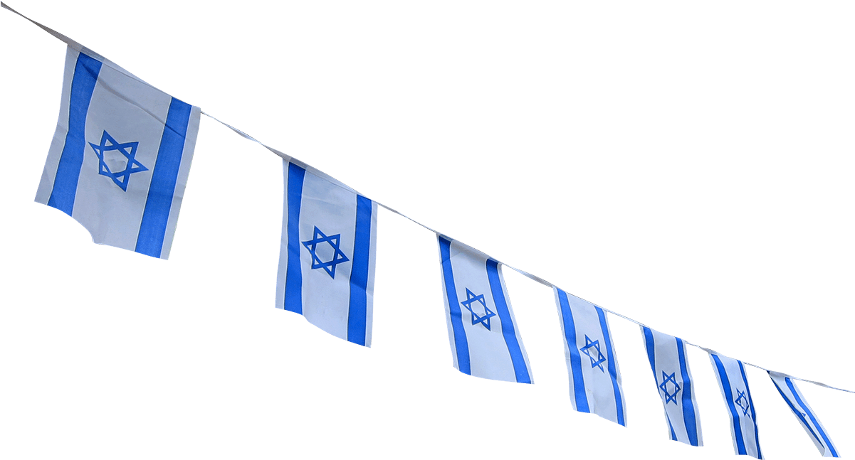 Israel Flag Transparent Free PNG