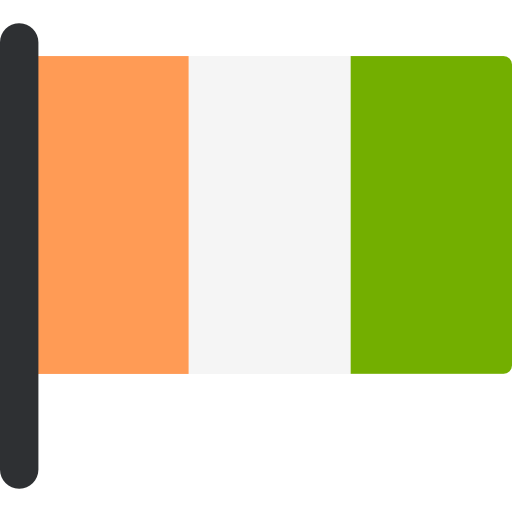 Ivory Coast Flag Transparent Image