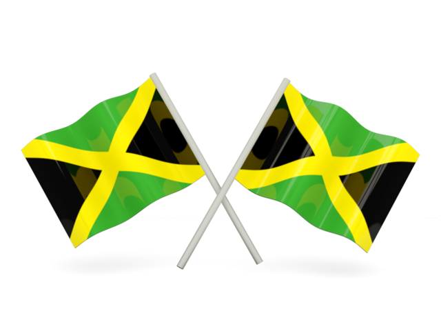 Jamaica Flag Background PNG Image