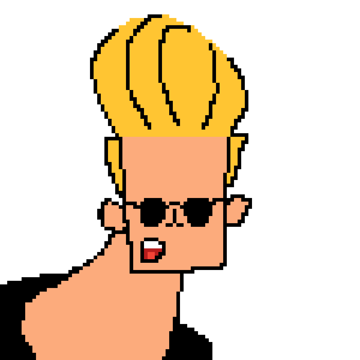 Johnny Bravo Free Picture PNG