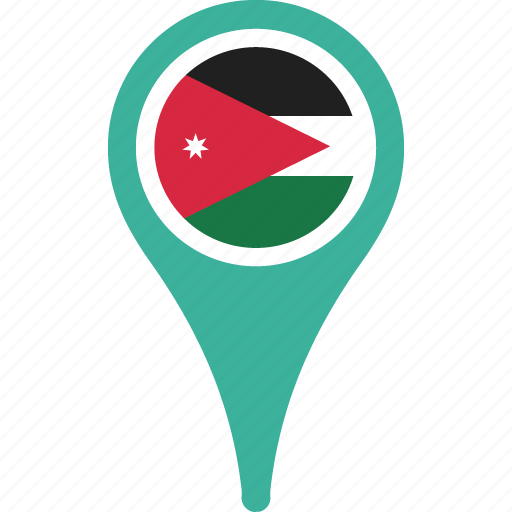 Jordan Flag PNG Photo Image