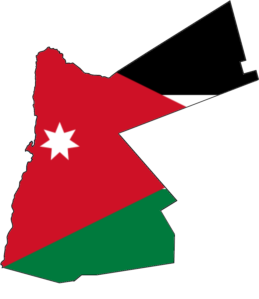 Jordan Flag Transparent Background