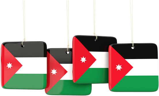 Jordan Flag Transparent Free PNG