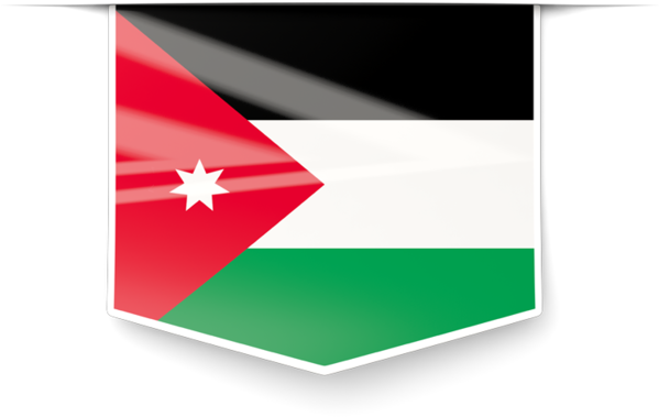 Jordan Flag Transparent Images