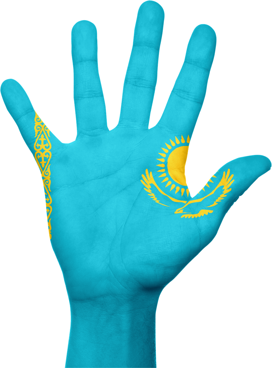 Kazakhstan Flag PNG Photo Image