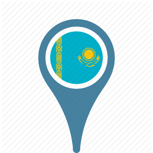 Kazakhstan Flag PNG Pic Background