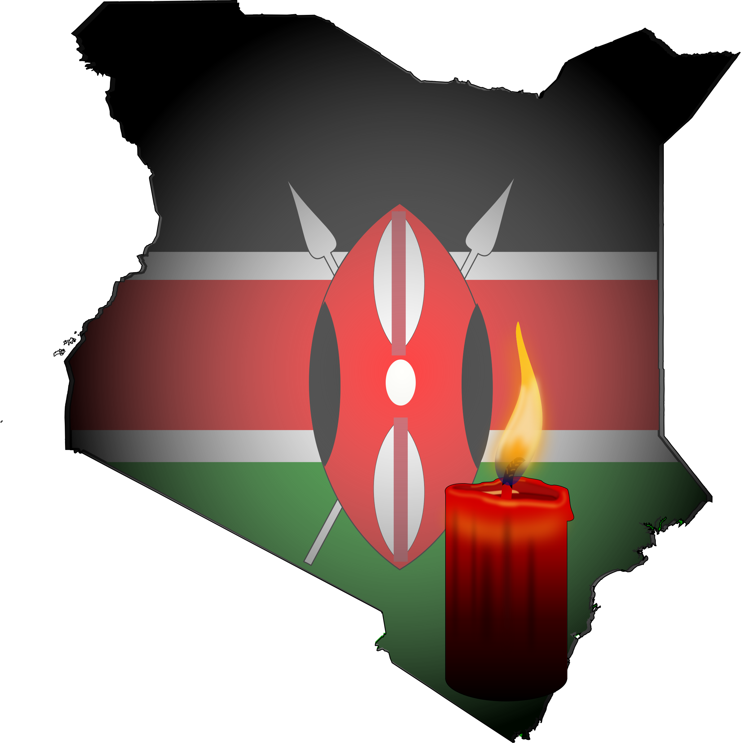 Kenya Flag Transparent PNG
