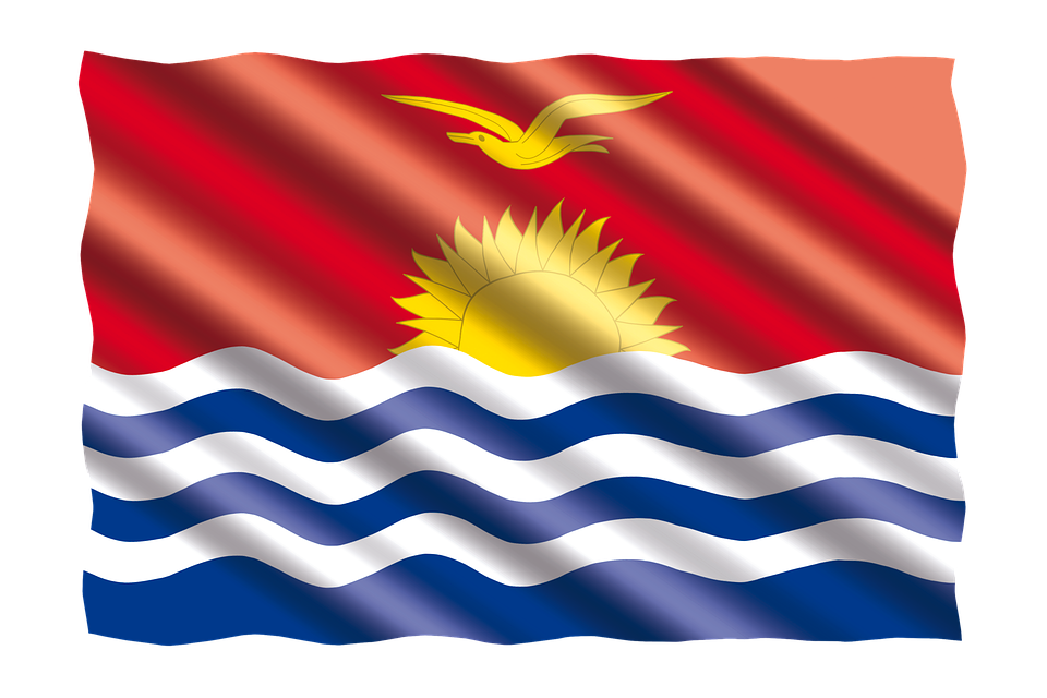 Kiribati Flag PNG Background