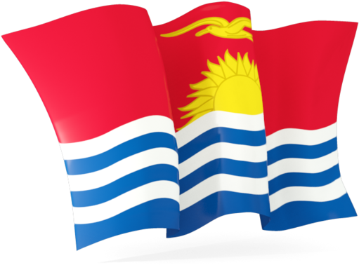 Kiribati Flag PNG Clipart Background