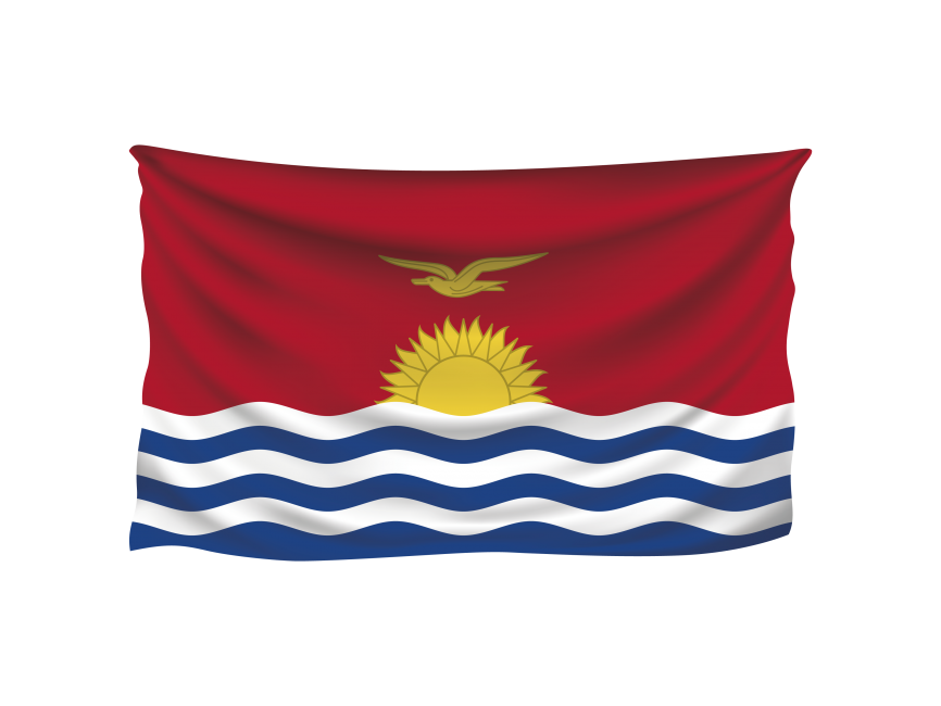 Kiribati Flag PNG Pic Background