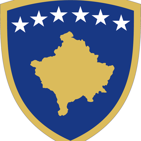 Kosovo Flag Background PNG Image