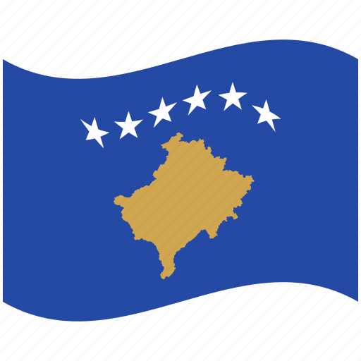 Kosovo Flag Transparent Background