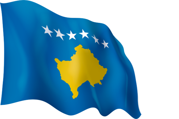Kosovo Flag Transparent Free PNG