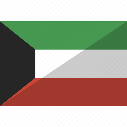 Kuwait Flag Background PNG Image